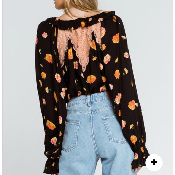 ⚠️Gone Today⚠️ Free People Floral Print Bodysuit - Picture 7 of 15